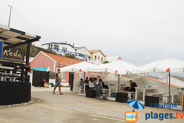 Restaurants de la plage de Monte Clerigo à Aljezur - Portugal